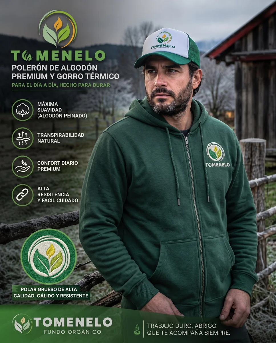 Tomenelo Poleron Algodon capucha